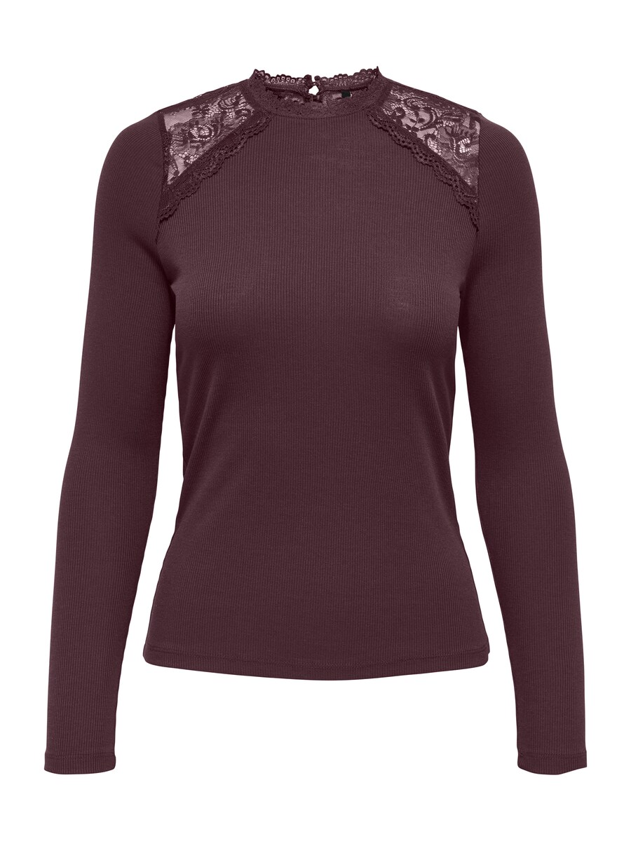 

Лонгслив ONLY ONLENEA, Wine red