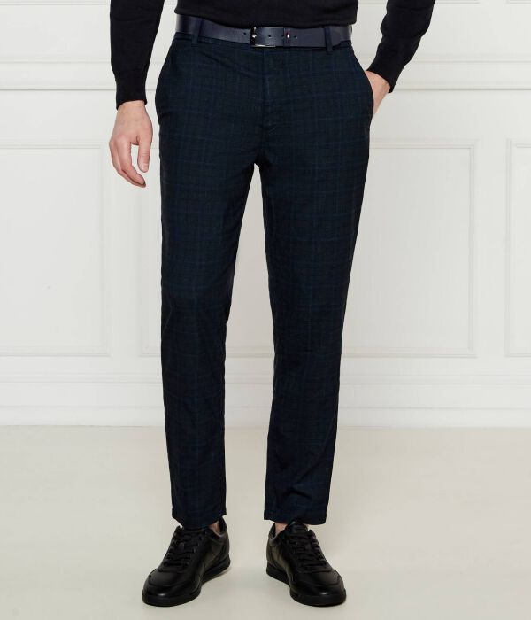 

Брюки чинос Tapered fit Boss Orange, синий