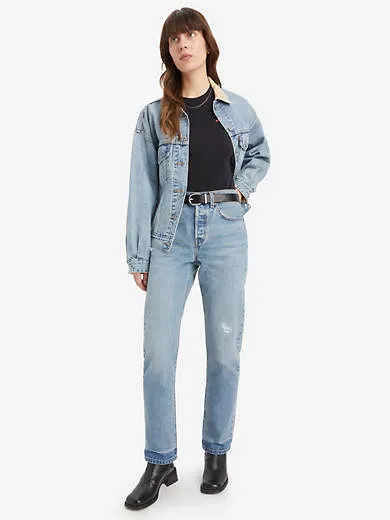 

501 женские джинсы оригинального кроя Levi's, цвет Clear Advantage - Medium Wash