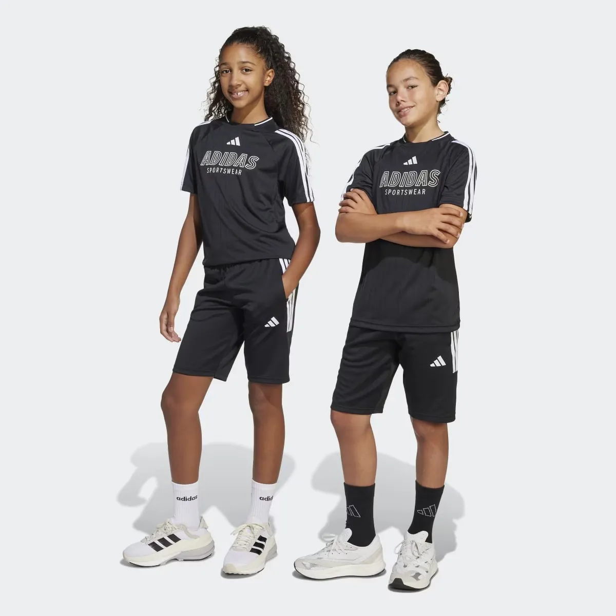 

Детский домик тиро Шорты Adidas, чёрный