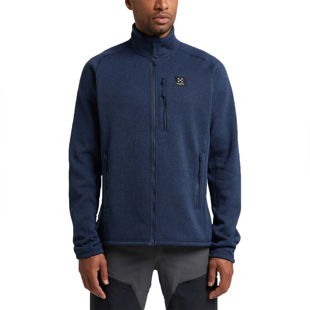 

Флис Haglöfs Risberg full zip, синий