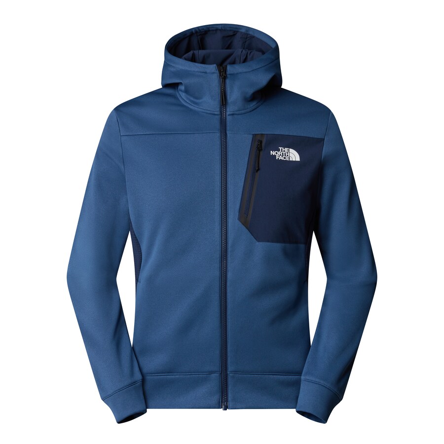 

Спортивная флисовая куртка THE NORTH FACE, синий/темно-синий