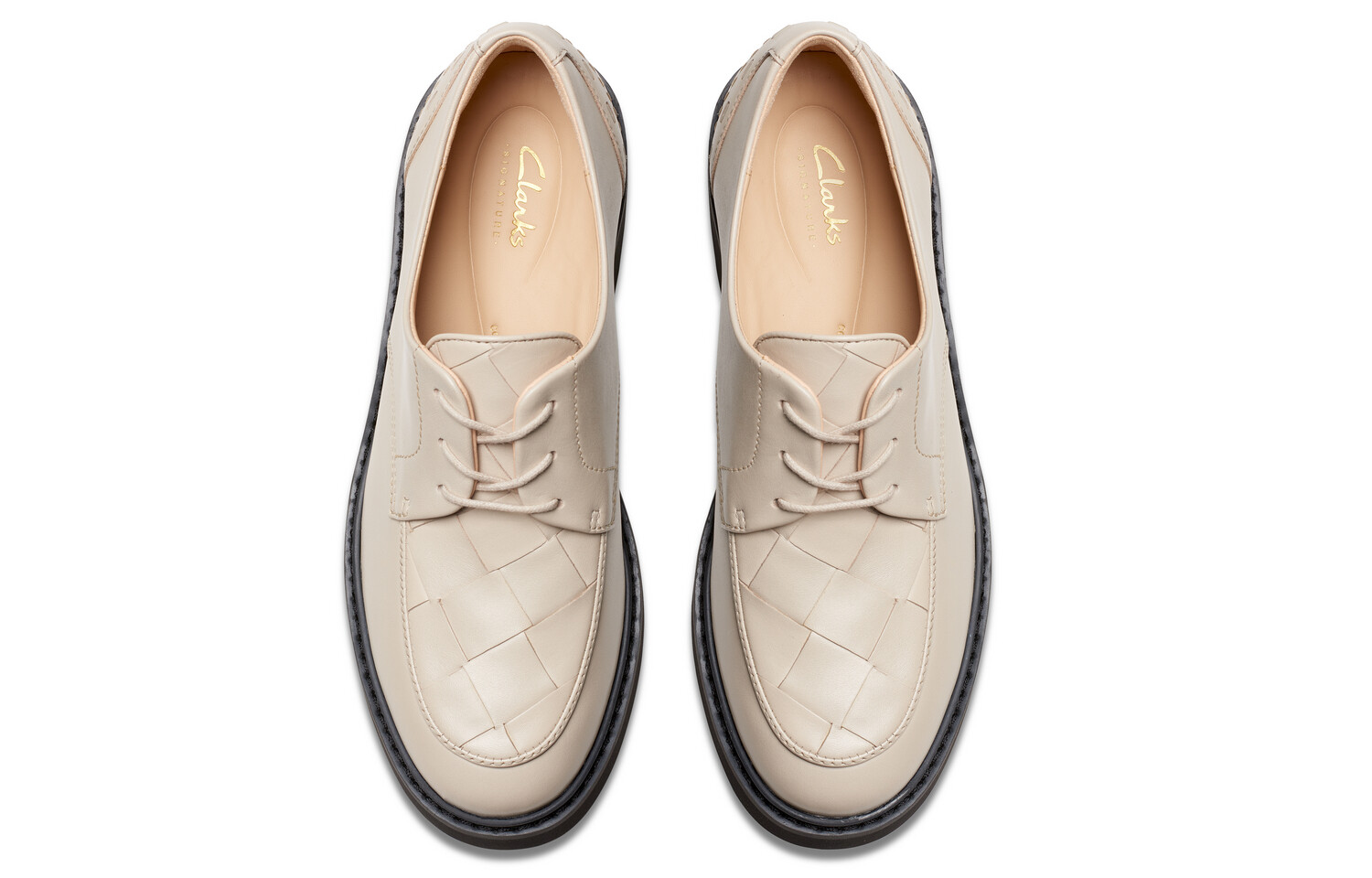 Женская повседневная обувь женская белая Clarks — фото 3