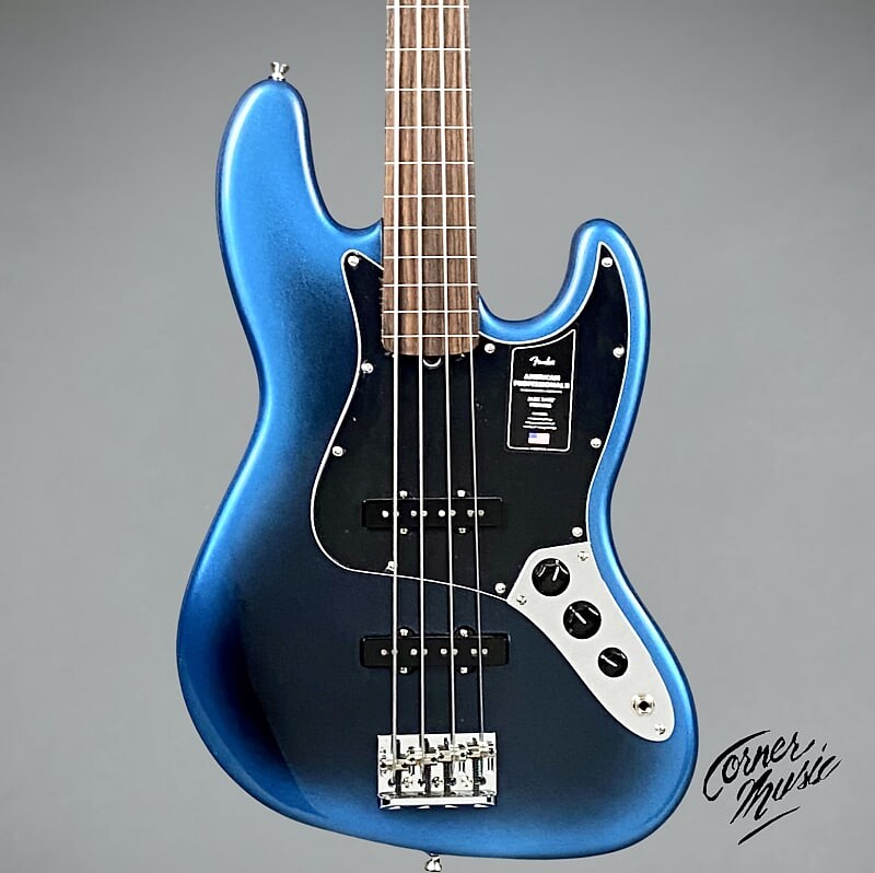 

Басс гитара Fender American Professional II Fretless Jazz Bass 2022 - Dark Night