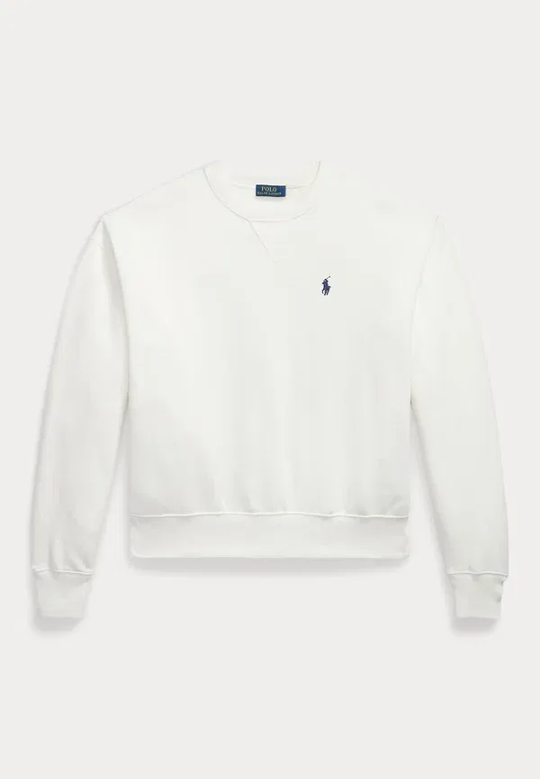 Толстовка флисовая с круглым вырезом Polo Ralph Lauren, белый