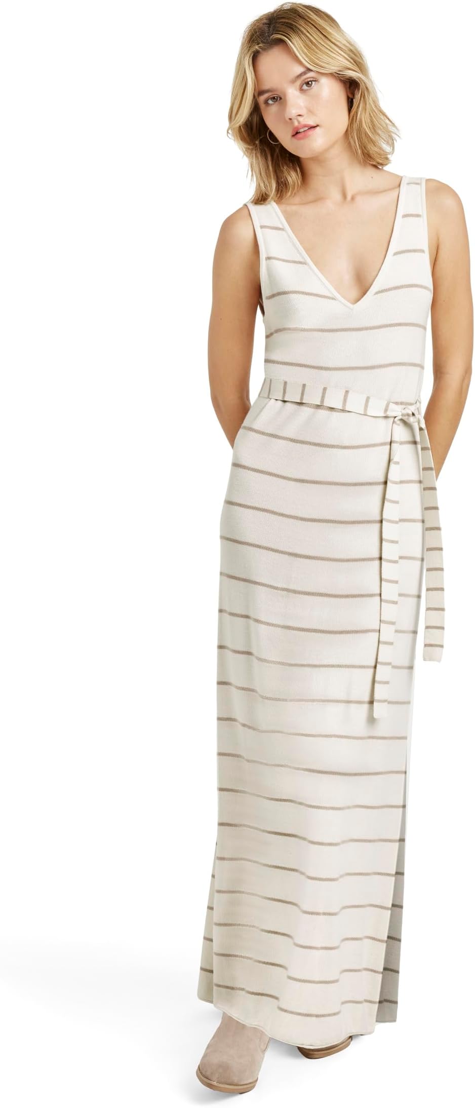 

Платье Splendid Michelle Stripe Sweater Dress, цвет Cactus Stripe