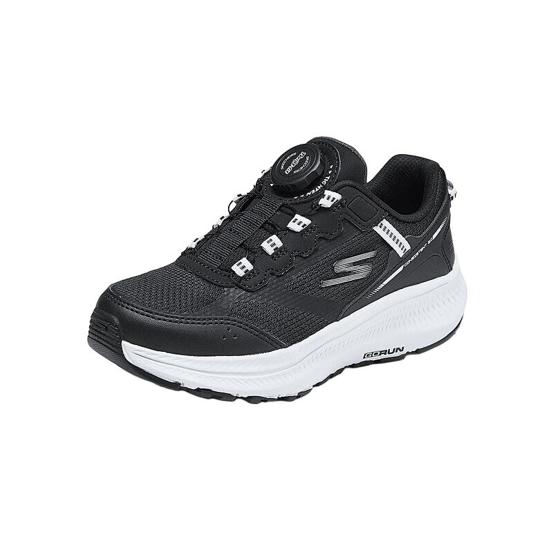Skechers Kids Кроссовки детские, черные, с противоскользящим покрытием, износостойкие, для мальчиков — фото 2