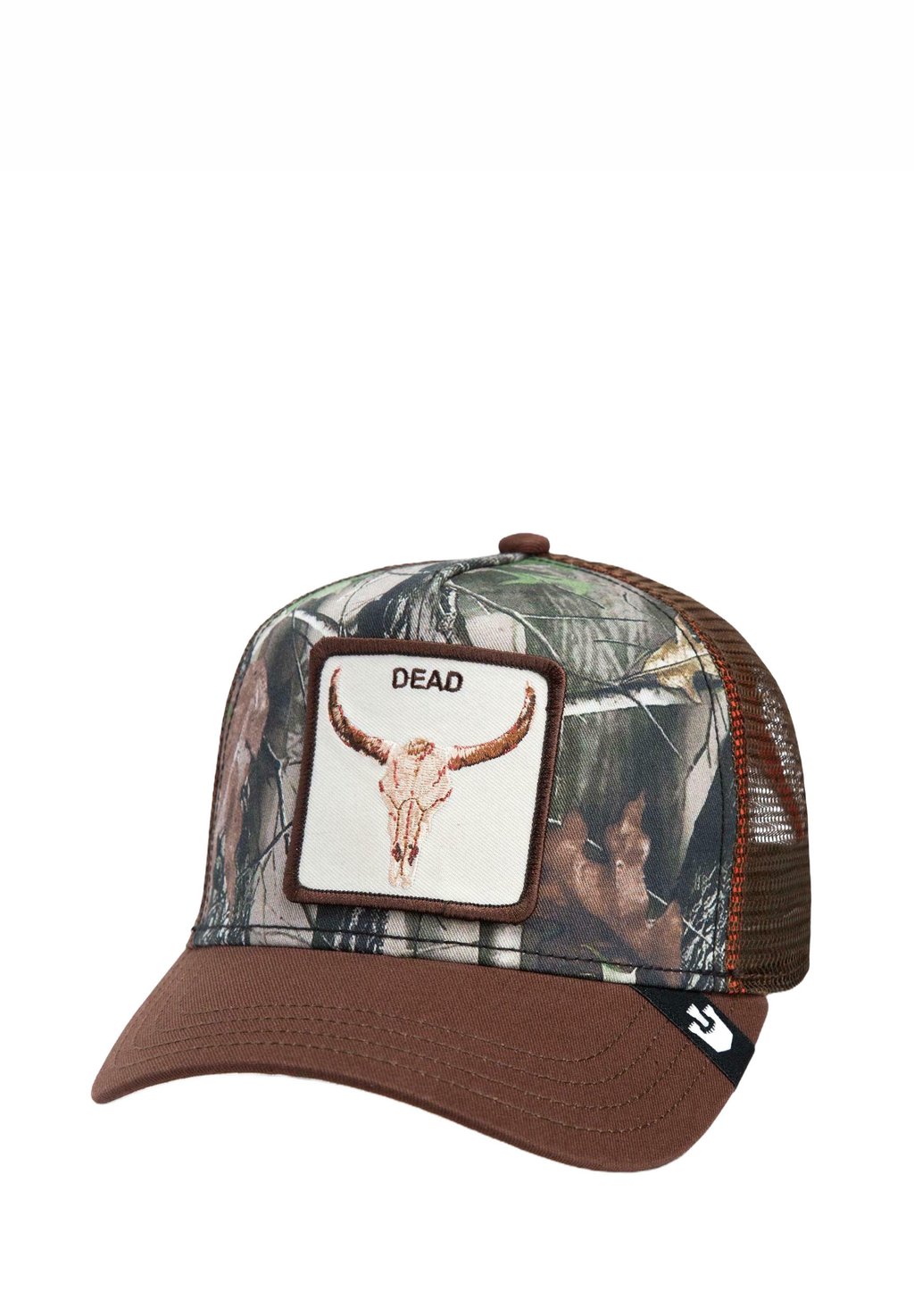 

Бейсболка SIXFEETUNDER DEAD A-FRAME TRUCKER Goorin Bros, коричневый