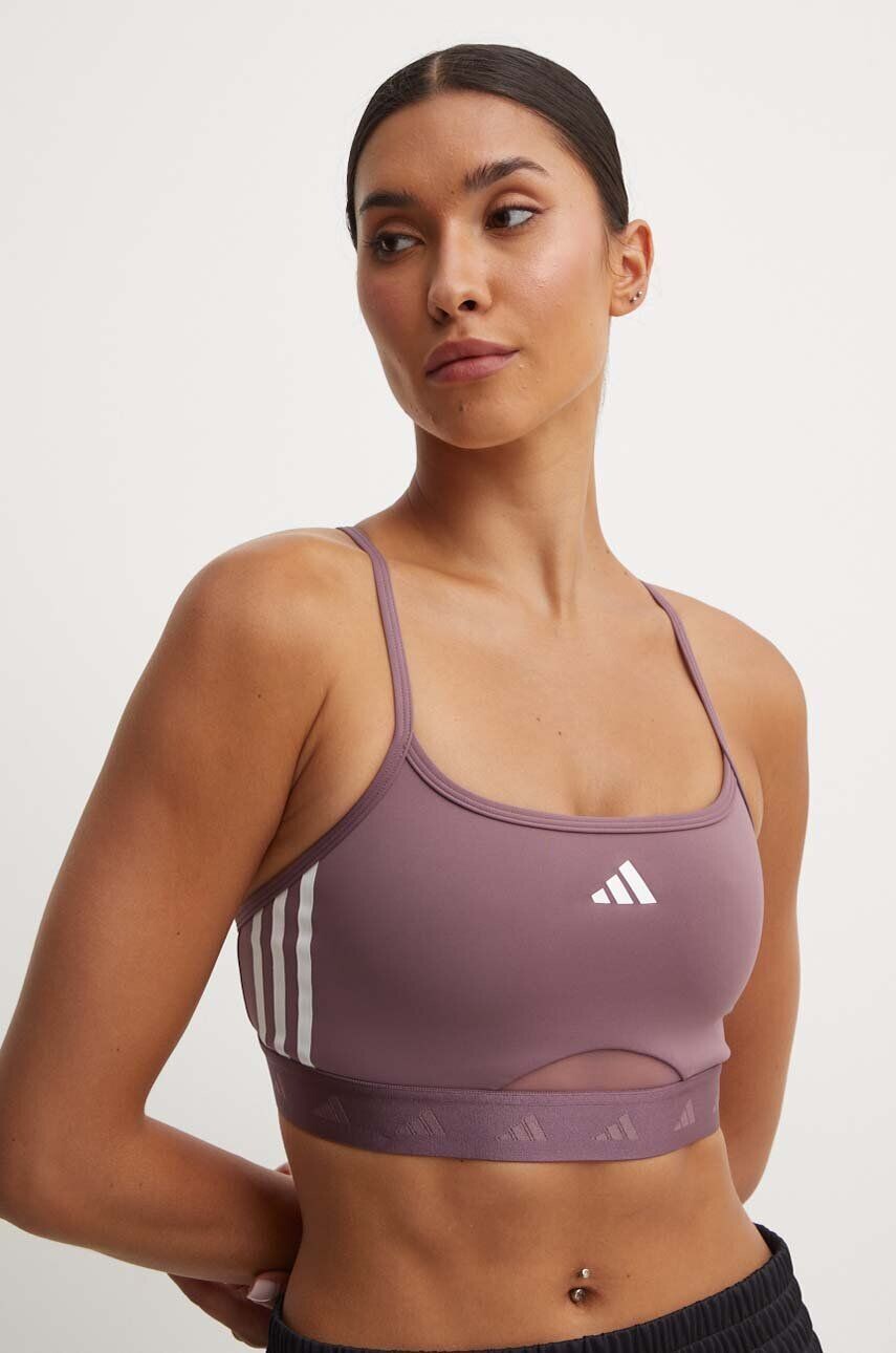 

Спортивный бюстгальтер Hyperglam adidas Performance, фиолетовый