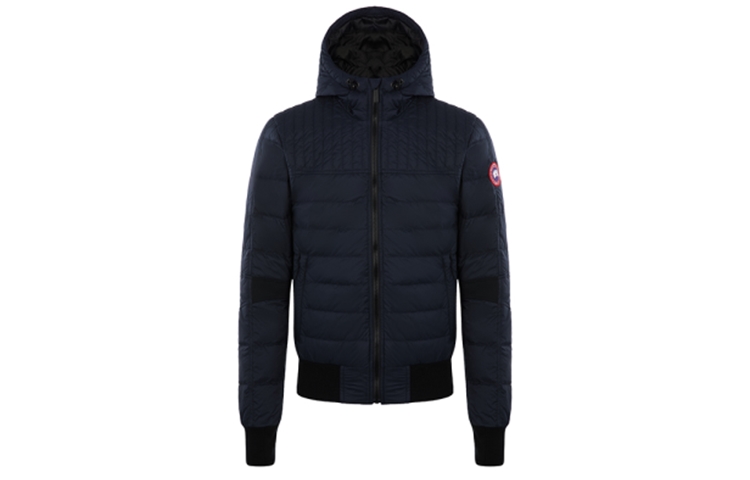 

Мужской пуховик Canada Goose, темно-синий