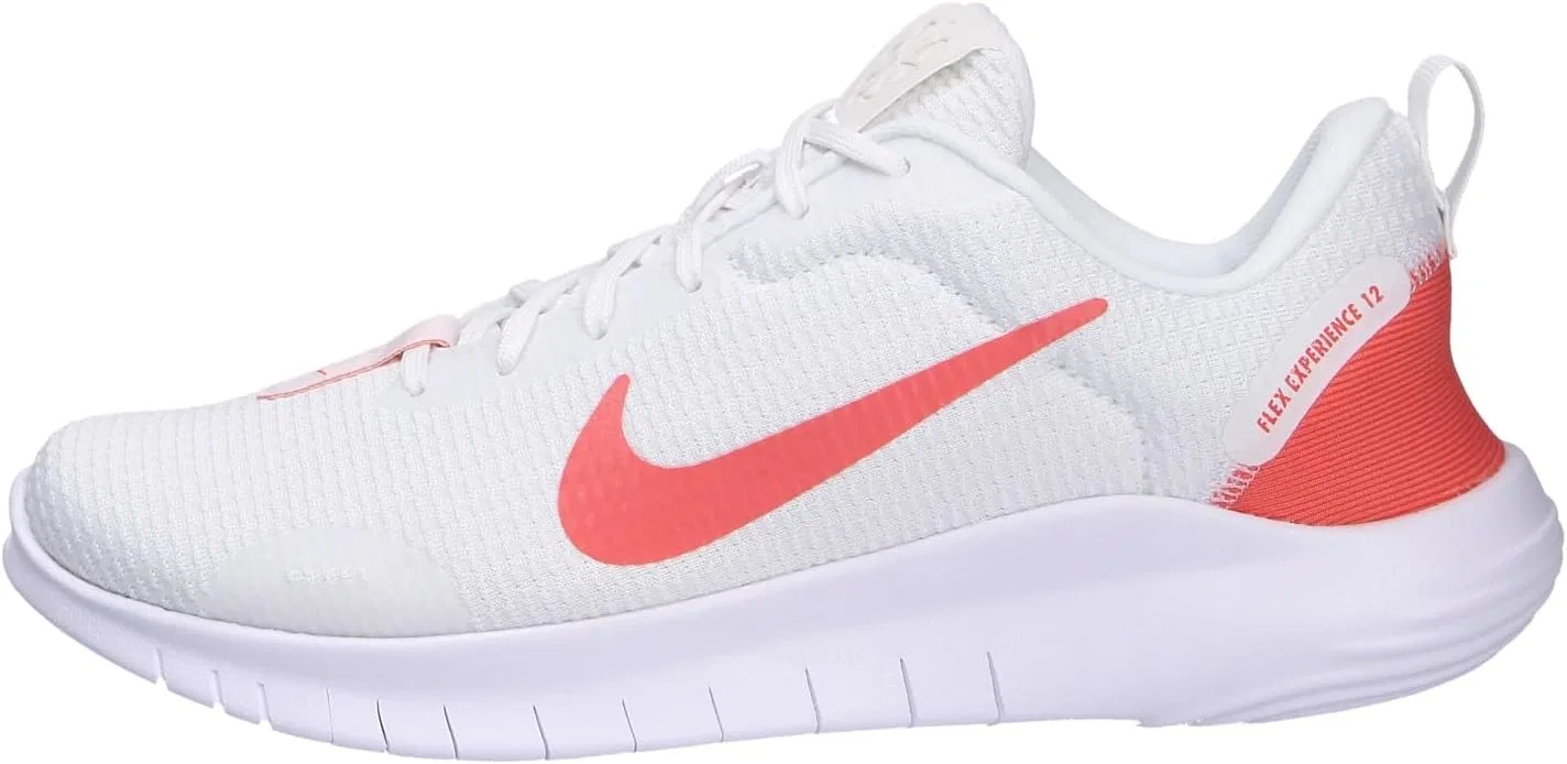 Мужские беговые кроссовки Nike Flex Experience Run 12 для бега по шоссе DV0740, White Magic Ember White — фото 2