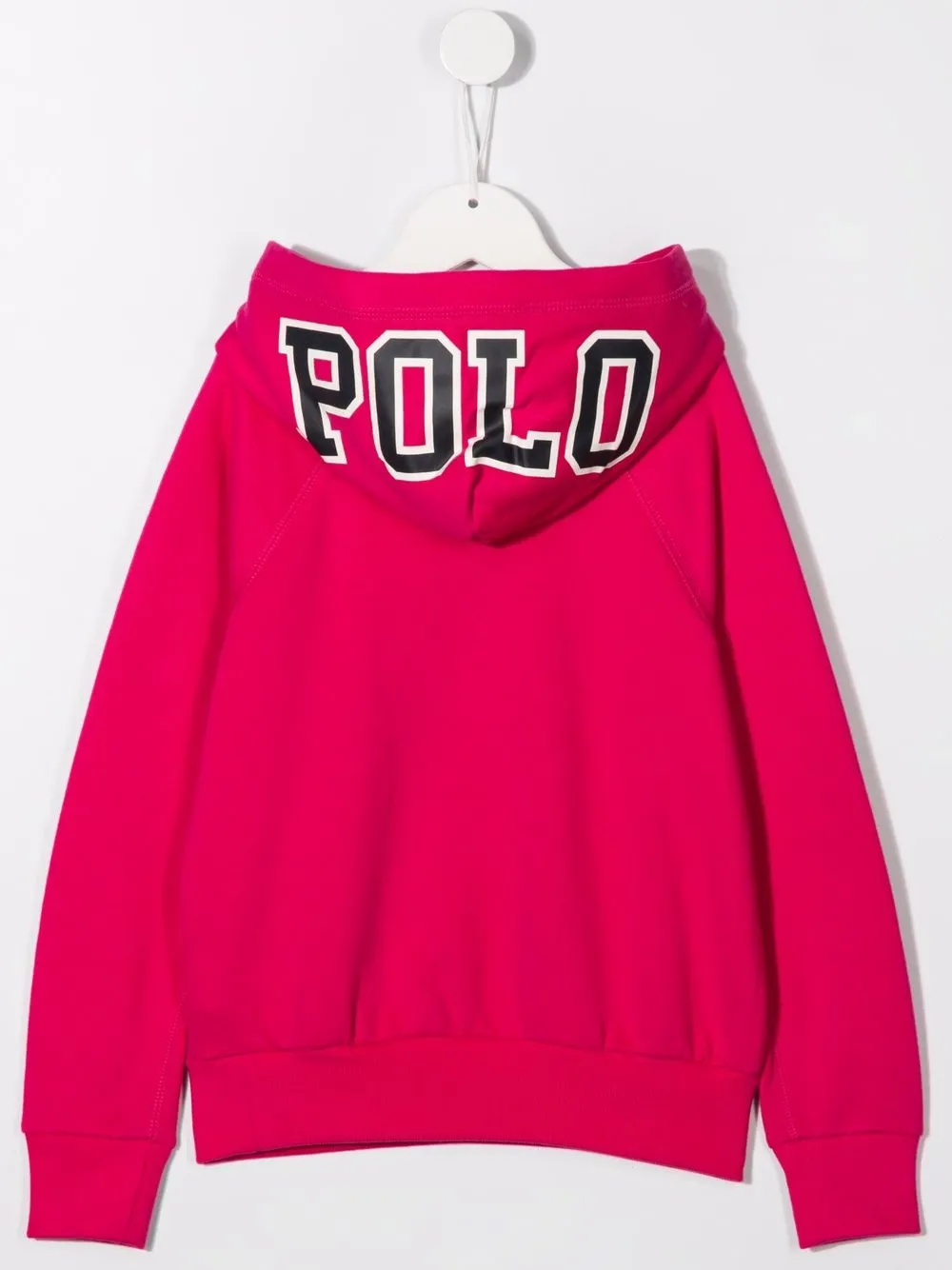 Худи с логотипом POLO RALPH LAUREN KIDS, розовый — фото 2