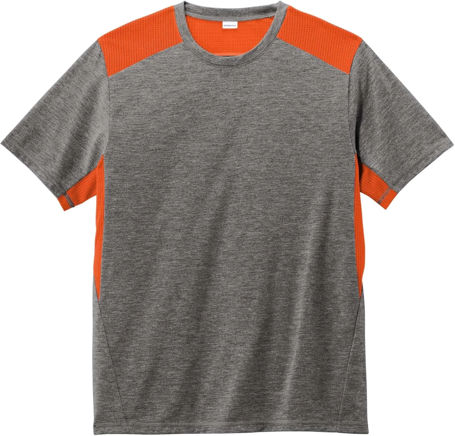 

SPORT-TEK Unisex PosiCharge Tri-Blend Wicking Raglan Tee | футболка для тренировок