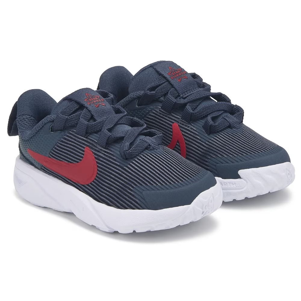 

Детская беговая обувь star runner 4 от Nike для малышей, grey/red