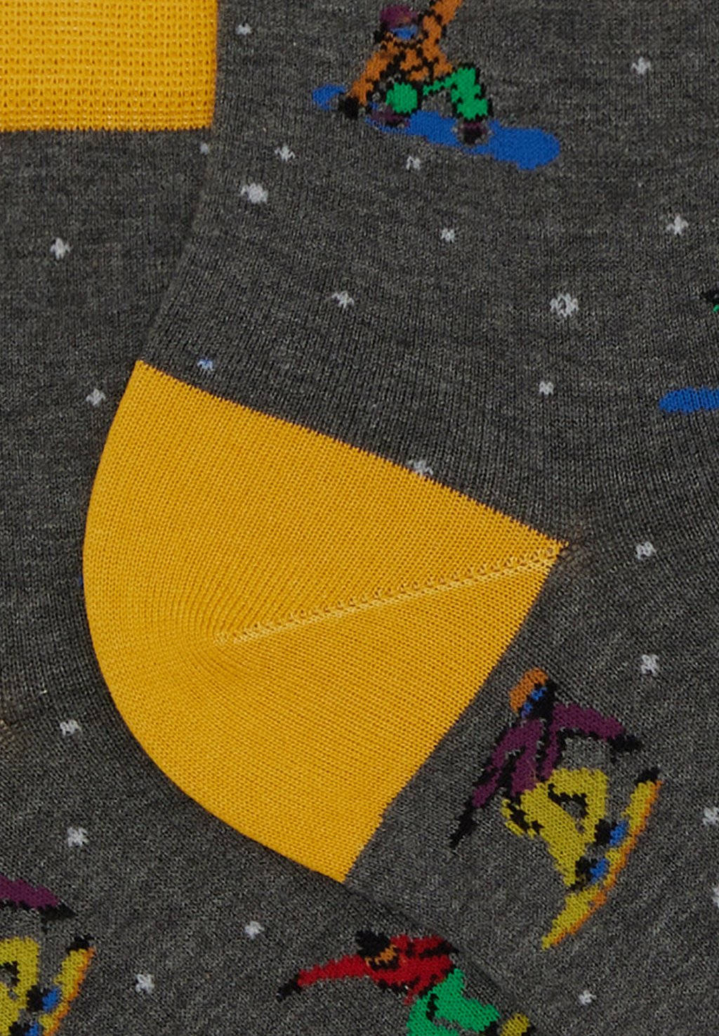 

Носки LOW-CUT WITH SNOWBOARD MOTIF Gallo, серый