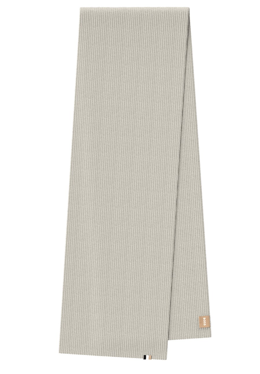 

Шарф BOSS Scarf Laura, бежевый