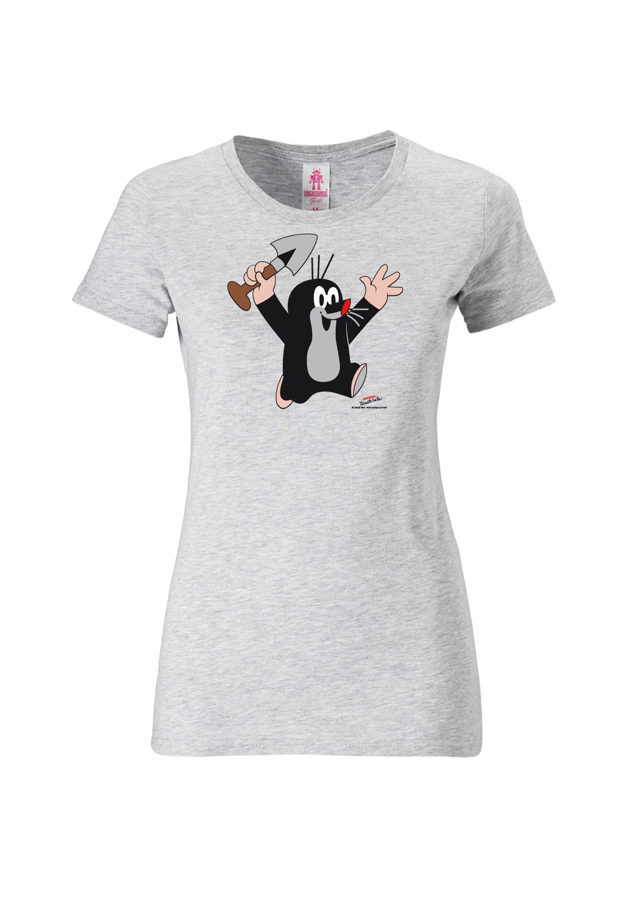 

Новая футболка для девочек «Маленький крот» — Yay LOGOSHIRT, цвет Grey-melange