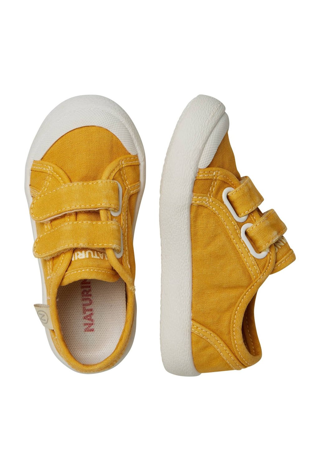 Кроссовки Baby shoes Naturino, желтый — фото 3