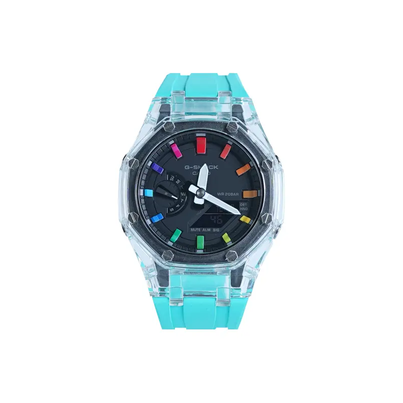 

CASIO Часы Men Liquid Crystal/Analog Dual Display Series 48.5mm Black Watch