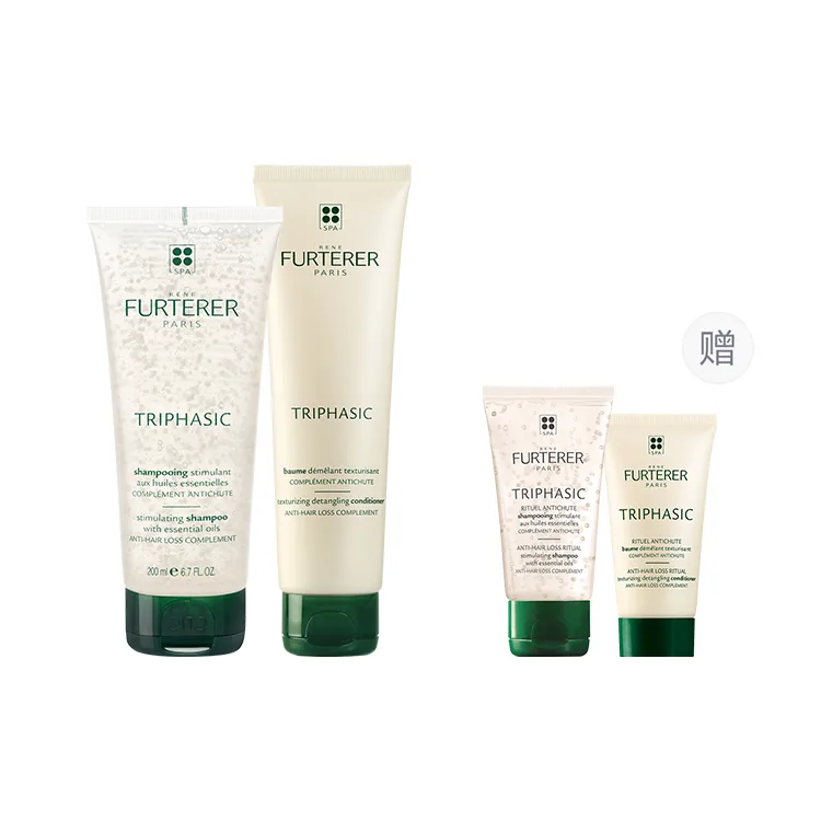 Набор шампуня и кондиционера для укрепления и роста волос Rene Furterer, Hair Strengthening Shampoo 200ml+Hair Growth Conditioner 150ml — фото 2