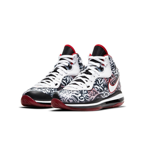 Кроссовки lebron 8 'graffiti' Nike, красный — фото 3