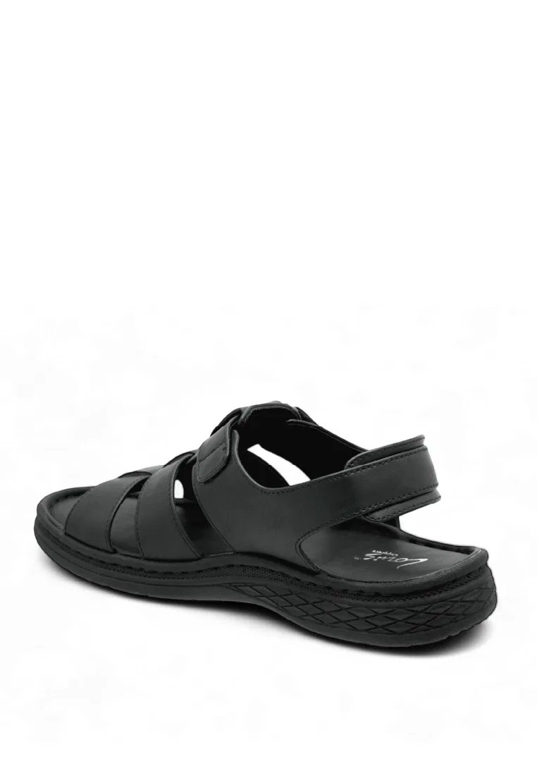 Мужские сандалии, slip-on, искусственная кожа, 250441270 Louis Cuppers, черный — фото 3