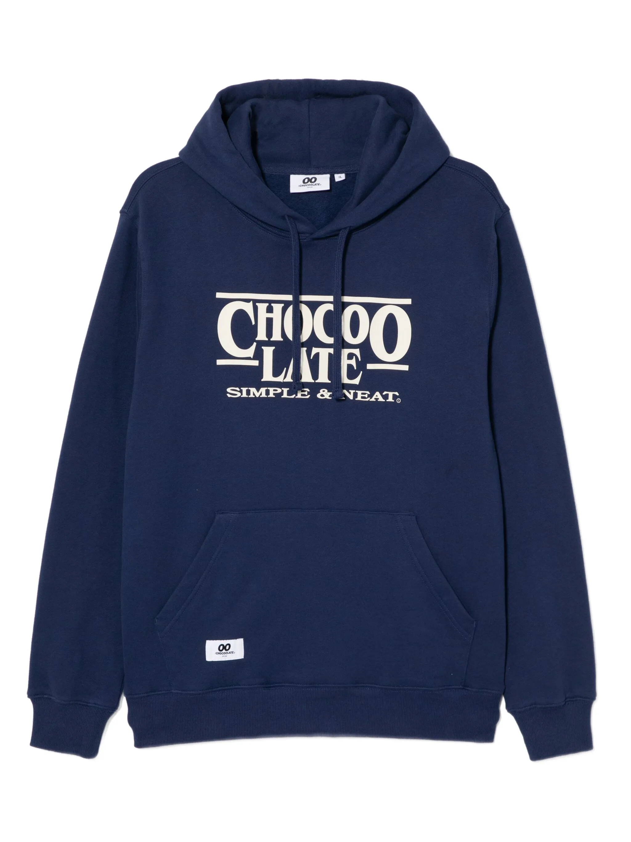 

Худи с тисненым логотипом Chocoolate, синий