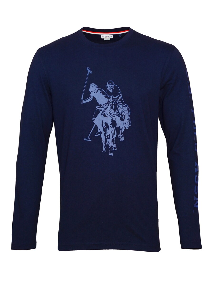 

Лонгслив U.S. POLO ASSN. Shirt, синий/светло-синий