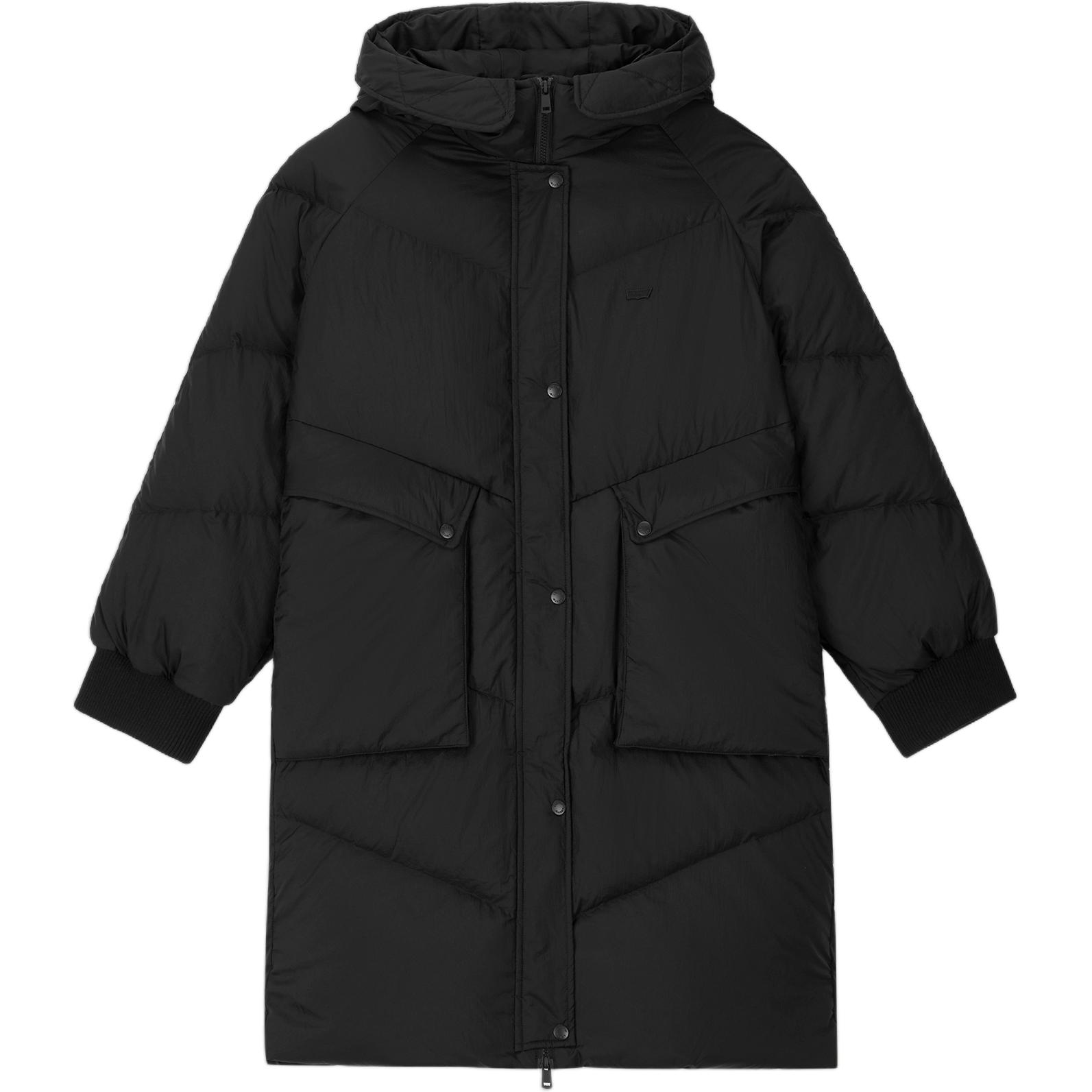 

Levis Куртка пуховая Levi's Down Jacket женская черная, Black