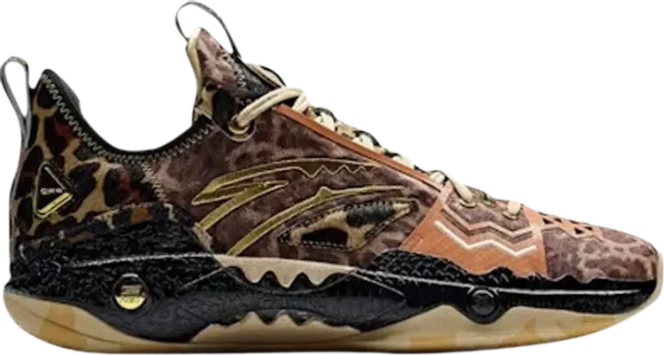 

Кроссовки Kyrie Irving x Shock Wave 5 Pro 'Feline', коричневый