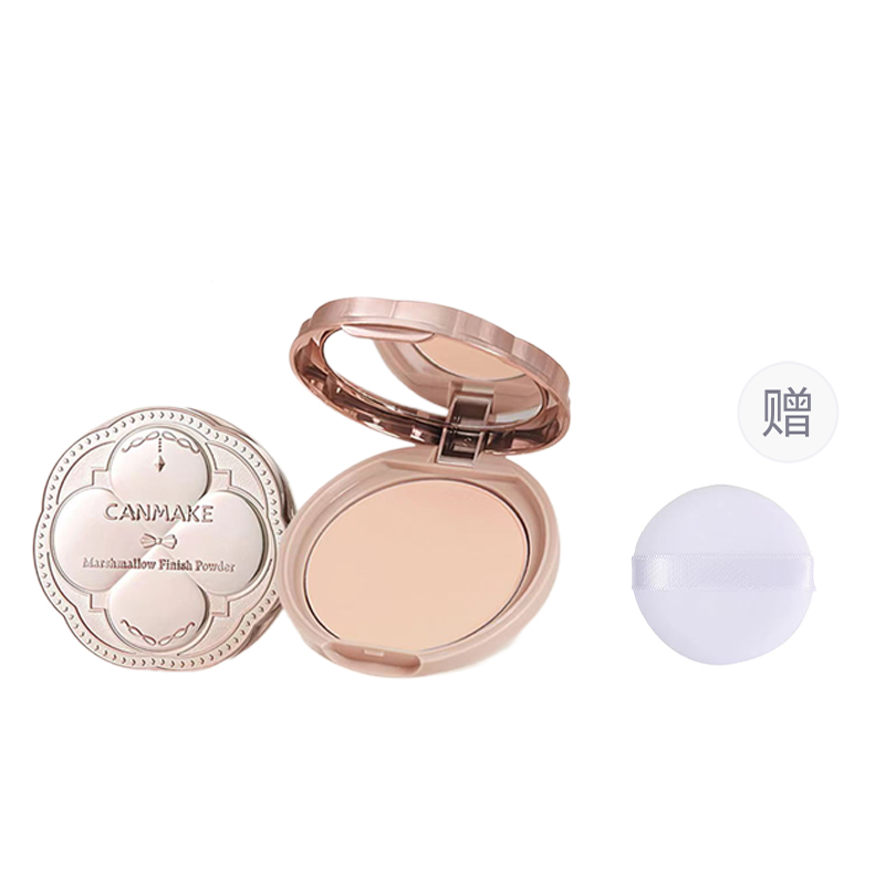 

Пудра для закрепления макияжа limited four leaf clover cotton candy с эффектом контроля жирного блеска, естественное покрытие без эффекта маски, 10 г CANMAKE