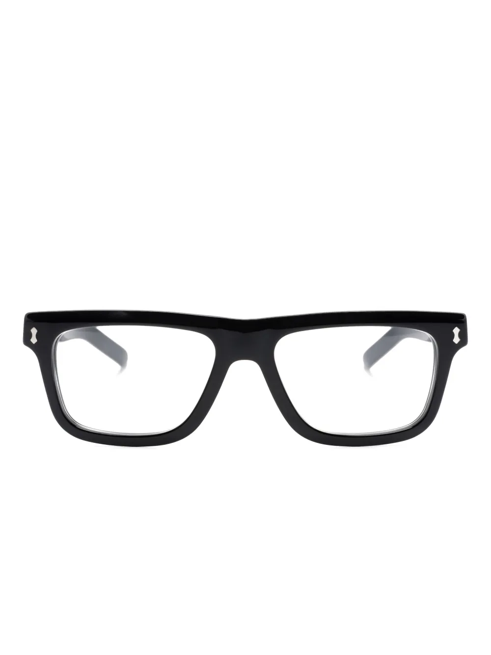 

Очки в квадратной оправе Gucci Eyewear, черный