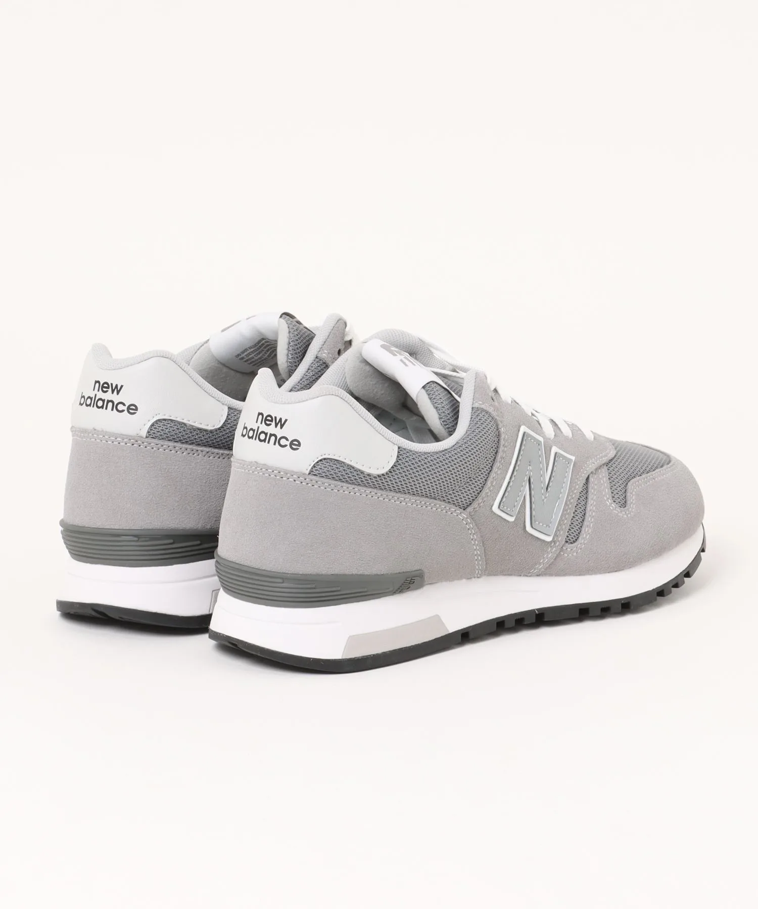 Мужские кроссовки из натуральной кожи New Balance ML565EG1 серые — фото 2