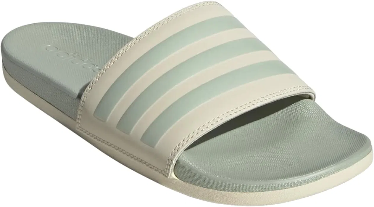 Шлепанцы унисекс Adidas Adilette Aqua, Off-White — фото 2