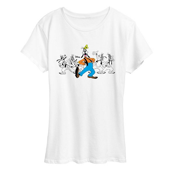 

Футболка с принтом Women's 's goofy poses Disney, White, Белый, Футболка с принтом Women's 's goofy poses Disney, White