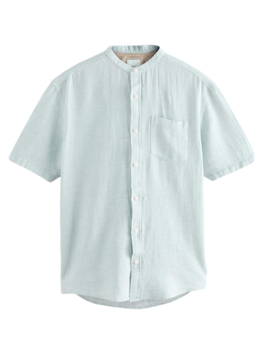 

Приталенная рубашка на пуговицах Next, небесно-синий