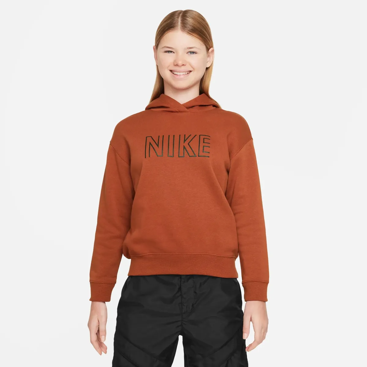 

Толстовка с капюшоном Nike Sportswear "NSW OS PO HOODIE SW - для детей", оранжевый