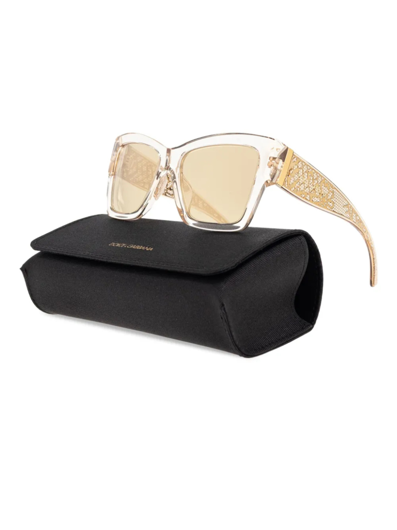 Солнцезащитные очки с логотипом Dolce & Gabbana Eyewear, нейтральный — фото 3