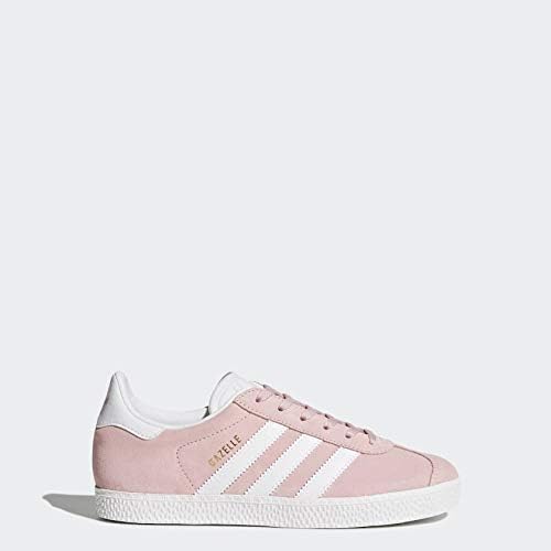 Кроссовки Adidas Originals Kids' Gazelle, розовый/белый/металлик — фото 3