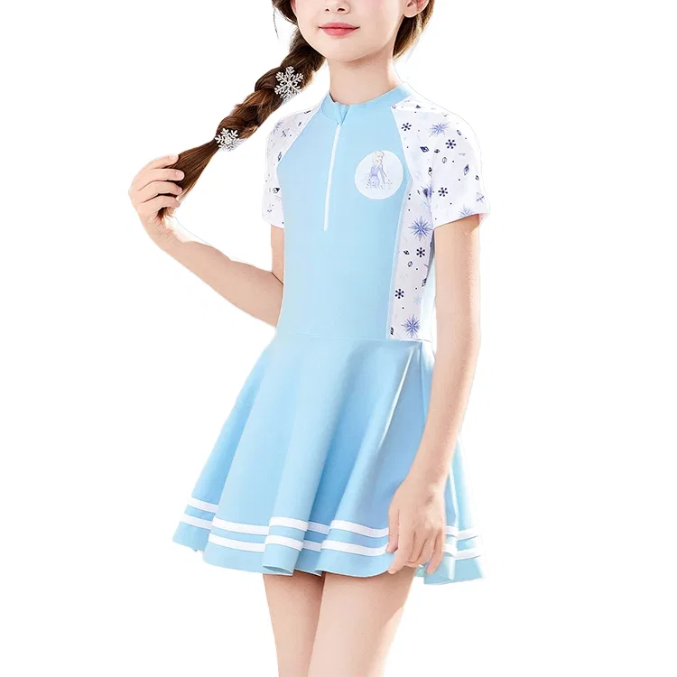 Купальник для девочек Disney Minnie Cyan Elsa Princess