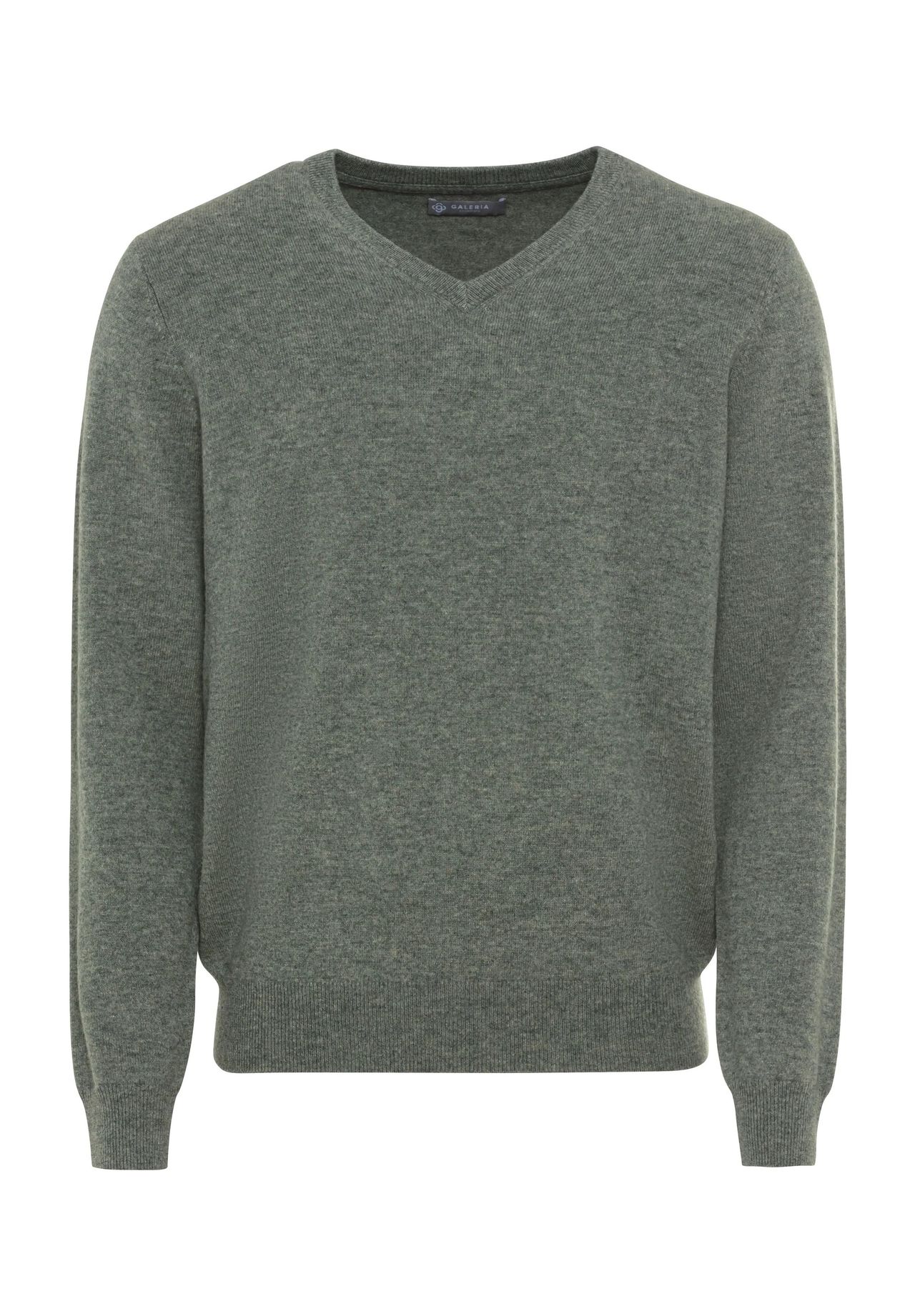 

Мужской свитер с V-образным вырезом GALERIA, зеленый