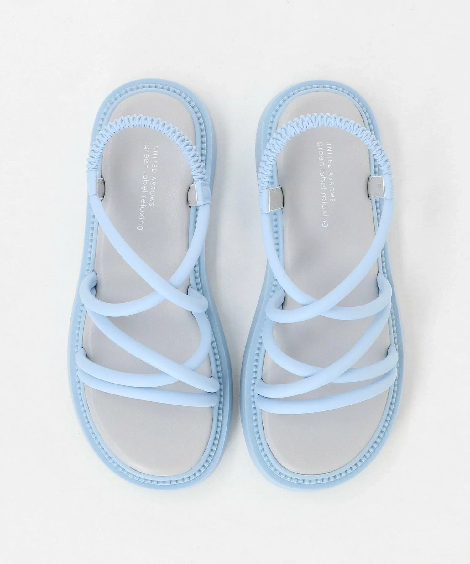 Сандалии с мягкой подкладкой / Детские 17-23 см United Arrows Green Label Relaxing, LT.BLUE