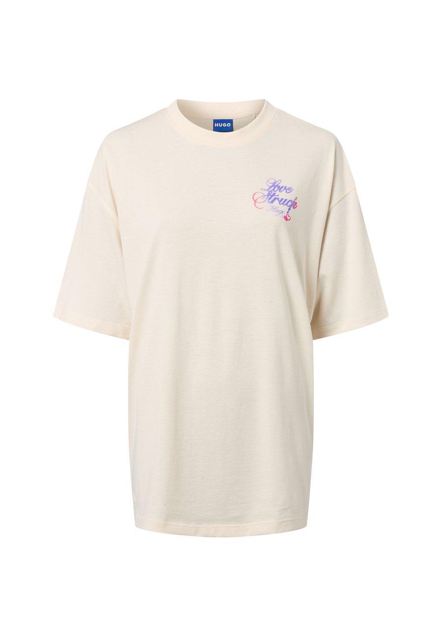 

Футболка HUGO Print T-shirt, Beige