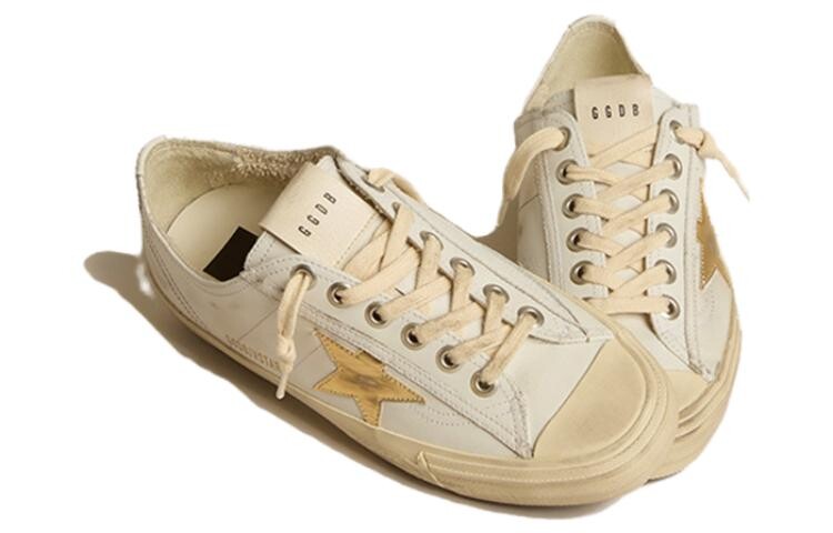 Кроссовки Golden Goose Skateboarding Shoes Women's Low-top Beige, бежевый — фото 3