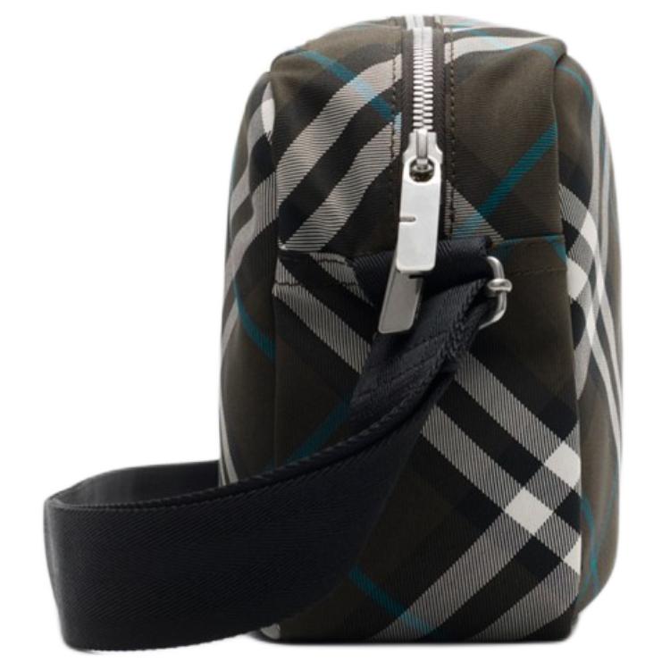 Burberry Полиэстеровая сумка через плечо, кроссбоди мужская Gray Brown — фото 2