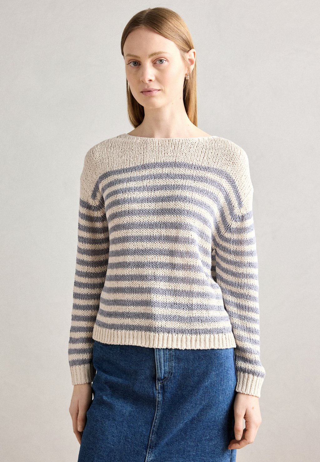 

Свитер LONGSLEEVE BOAT NECK Marc O'Polo, светло-голубой