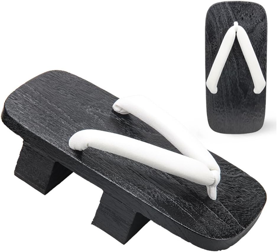 

Вьетнамки Деревянные Сабо с Двумя Зубцами, Мужские Сабо в Японском Стиле, Деревянные Сандалии, Модные Мужские и Женские Традиционные Японские Сабо под Кимоно, Обувь на Высоком Каблуке Yfdzkj, белый