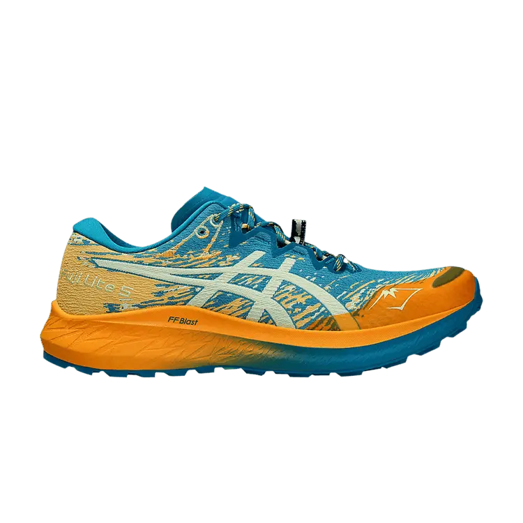 

Кроссовки ASICS Fuji Lite 5 Teal Blue Orange, бирюзовый, Зеленый, Кроссовки ASICS Fuji Lite 5 Teal Blue Orange, бирюзовый