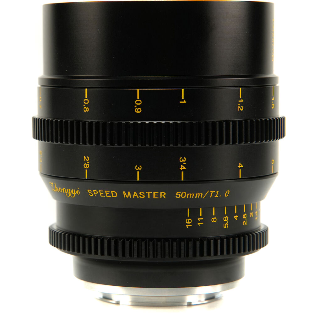 

Кинообъектив Mitakon Zhongyi Speedmaster S35 50mm T1 (Canon RF)