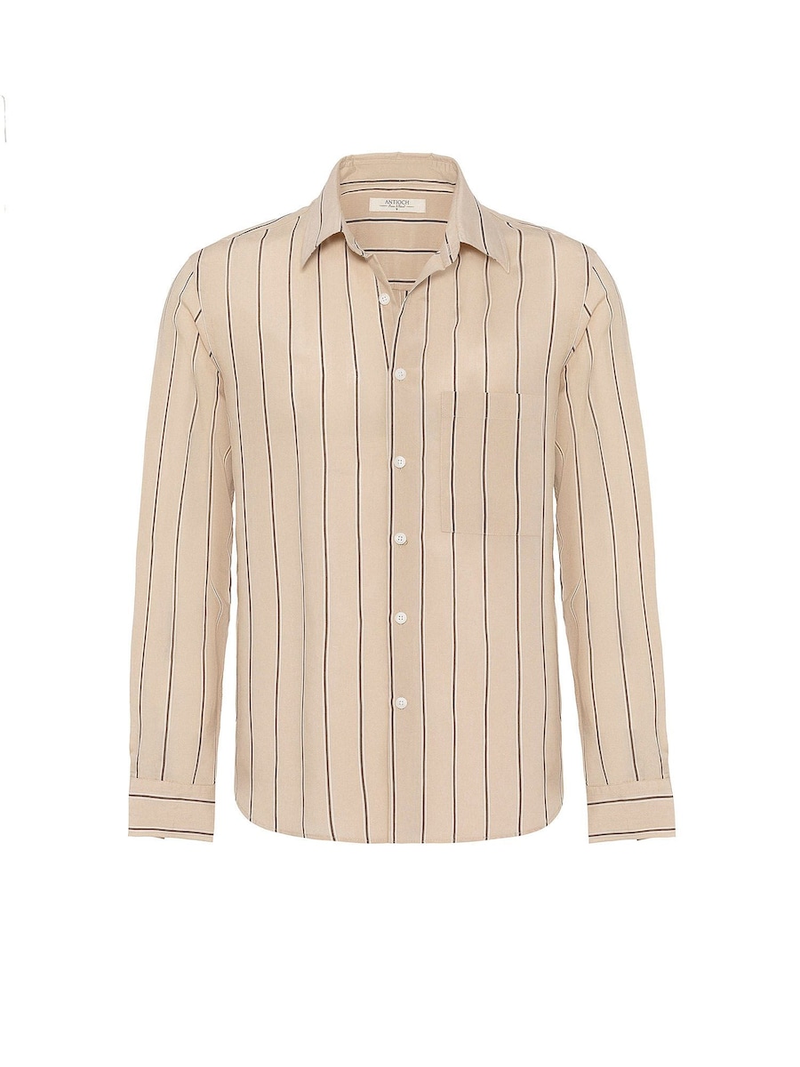 

Рубашка на пуговицах классического кроя Antioch, бежевый
